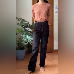 Reformation: Cowboys straight High Rise Jean